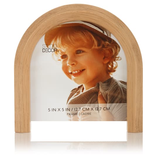 Brown Natural Arch 5&#x22; x 5&#x22; Picture Frame by Studio D&#xE9;cor&#xAE;
